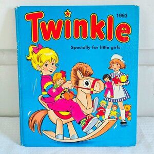 3/$35🌼 Vintage1993 Twinkle Comic & Activity Book – Hardcover – GUC